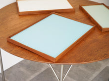 画像をギャラリービューアに読み込む, Finn Juhl (フィンユール)のTurning tray3枚セットのブルー