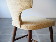 画像をギャラリービューアに読み込む, ヴィンテージのドレッサーチェアの背もたれと座面