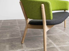 画像をギャラリービューアに読み込む, ナナディッツェルのソファND82のオーク材のフレーム