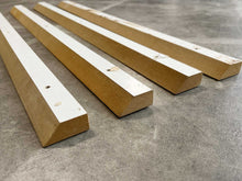 画像をギャラリービューアに読み込む, 北欧ブックケース 80cmのケースが4台セット 本棚の裏面 ドッコ式バー(あて木)