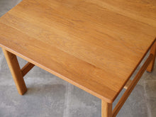画像をギャラリービューアに読み込む, Børge Mogensen(ボーエ・モーエンセン)のオーク無垢材の正方形テーブルの天板