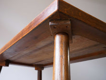 画像をギャラリービューアに読み込む, デンマークデザインのコーヒーテーブル足の付け根