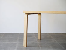 画像をギャラリービューアに読み込む, アルヴァ・アアルトのテーブル脚アップ左から
