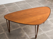 画像をギャラリービューアに読み込む, デンマークデザインの三角テーブル天板