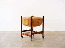 画像をギャラリービューアに読み込む, デンマークのソーイングテーブル(裁縫台)