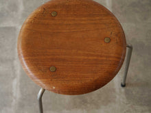 画像をギャラリービューアに読み込む, ヤコブセンのスツール座面アップ