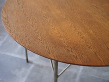 画像をギャラリービューアに読み込む, 北欧(ダイニング)ダイニング丸テーブルの天板のオークの木目