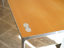 画像をギャラリービューアに読み込む, Writing desk with chromed steel frame