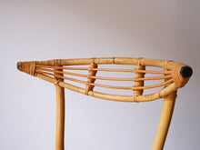 画像をギャラリービューアに読み込む, 竹と籐のチェアの背もたれ