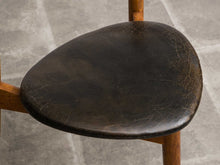 画像をギャラリービューアに読み込む, ハンスJウェグナーのFH4104のレザーの座面