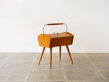 画像をギャラリービューアに読み込む, デンマークのソーイングボックス(裁縫箱)