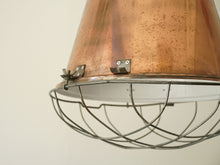 画像をギャラリービューアに読み込む, Copper and metal industrial Lamp