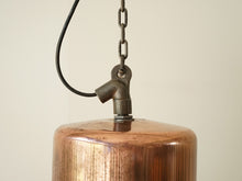 画像をギャラリービューアに読み込む, Copper and metal industrial Lamp