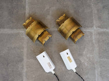 画像をギャラリービューアに読み込む, Svend Aage Holm Sørensen ウォールランプの真鍮カバーとソケット部