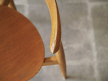 画像をギャラリービューアに読み込む, ハンスJウェグナーのハートチェアFH4103の背もたれ真上