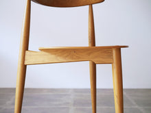 画像をギャラリービューアに読み込む, ハンスJウェグナーのハートチェアFH4103の座面とフレーム