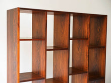 画像をギャラリービューアに読み込む, Svend Langkilde Rosewood Bookcase for Illums Bolighus(イルムス・ボリフス)の上半分