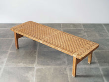 画像をギャラリービューアに読み込む, Børge Mogensen(ボーエ・モーエンセン)のベンチの座面は籐