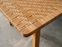 画像をギャラリービューアに読み込む, Børge Mogensen(ボーエ・モーエンセン)5272ベンチの籐とフレーム