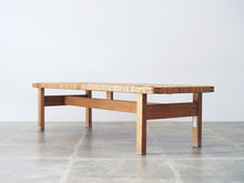 画像をギャラリービューアに読み込む, Børge Mogensen(ボーエ・モーエンセン)5272籐のベンチ斜め