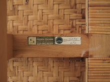 画像をギャラリービューアに読み込む, Børge Mogensen(ボーエ・モーエンセン)5272ベンチの裏面に貼られたメーカーのシール