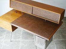 画像をギャラリービューアに読み込む, Home Office Desk by George Nelson for Herman Miller ネルソンデスクの天板ハーマンミラー デスク ジョージ・ネルソン Home Office Desk George Nelson for Herman Miller ミッドセンチュリーのデスクの天板はレザー張り