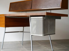 画像をギャラリービューアに読み込む, ハーマンミラー デスク ジョージ・ネルソン Home Office Desk George Nelson for Herman Miller ミッドセンチュリーデスク 右下にドキュメントボックス