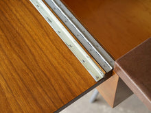 画像をギャラリービューアに読み込む, ハーマンミラー デスク ジョージ・ネルソン Home Office Desk George Nelson for Herman Miller ミッドセンチュリーデスク 左の収納の蓋の蝶番