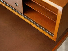 画像をギャラリービューアに読み込む, ハーマンミラー デスク ジョージ・ネルソン Home Office Desk George Nelson for Herman Miller ミッドセンチュリーのデスクのキャビネットのスライドドアのレール