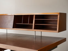 画像をギャラリービューアに読み込む, ハーマンミラー デスク ジョージ・ネルソン Home Office Desk George Nelson for Herman Miller ミッドセンチュリーのデスクのキャビネットの内部の棚