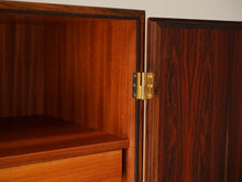画像をギャラリービューアに読み込む, Ole Wanscher(オーレ・ヴァンシャー)ローズウッドのキャビネットRungstedlundの真鍮の蝶番