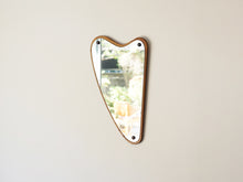 画像をギャラリービューアに読み込む, デンマークデザインの壁掛け鏡ヴィンテージミラーの全体