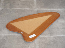 画像をギャラリービューアに読み込む, デンマークデザインの壁掛け鏡ヴィンテージミラーの裏面