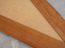 画像をギャラリービューアに読み込む, デンマークデザインの壁掛け鏡ヴィンテージミラーの裏面