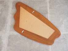 画像をギャラリービューアに読み込む, デンマークデザインの壁掛け鏡ヴィンテージミラーの裏面