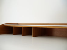 画像をギャラリービューアに読み込む, George Nelson(ジョージネルソン)のHome deskスワッグレックデスクの収納棚 3列の仕切りが左側にある珍しい品