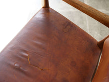 画像をギャラリービューアに読み込む, Hans J. Wegner(ハンスJウェグナー)のJH507 ヨハネスハンセン製ヴィンテージチェアのレザー