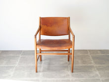 画像をギャラリービューアに読み込む, Hans J. Wegner(ハンスJウェグナー)のJH507 ヨハネスハンセン製ヴィンテージチェアの正面上から