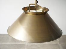画像をギャラリービューアに読み込む, Hans J. Wegner(ハンスJウェグナー)のペンダントライトJH1(JohannesHansen製ビンテージ)の真鍮のシェード