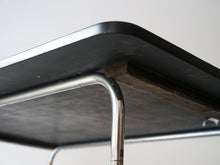画像をギャラリービューアに読み込む, Fritz Hansen フリッツハンセンの1930年製ビンテージ黒テーブルの裏面