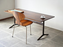 画像をギャラリービューアに読み込む, Peter Hvidt & Orla Mølgaard-Nielsen( (ピーター・ビット & オルラ・ムルガード・ニールセン)Silverline rosewood Table ローズウッドのテーブルとArne Jacobsenアルネヤコブセンのアントチェア