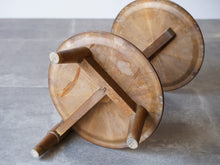 画像をギャラリービューアに読み込む, Danish furniture design 2tiered nutwood Shelf