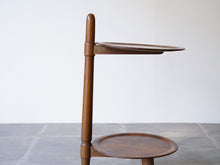 画像をギャラリービューアに読み込む, Danish furniture design 2tiered nutwood Shelf