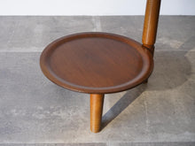 画像をギャラリービューアに読み込む, 北欧シェルフ マホガニーのサイドテーブルの下段