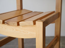 画像をギャラリービューアに読み込む, ダイニングチェア北欧 木製の椅子の脚の上部のカッティング