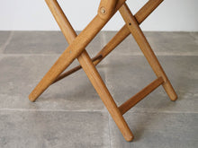 画像をギャラリービューアに読み込む, Torsten Johansson(トルステン・ヨハンソン)北欧チェア 折りたたみ椅子 天然革の椅子の脚