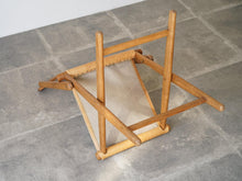 画像をギャラリービューアに読み込む, Torsten Johansson(トルステン・ヨハンソン)北欧チェア 折りたたみ椅子 天然革の椅子の裏面