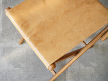 画像をギャラリービューアに読み込む, Torsten Johansson(トルステン・ヨハンソン)北欧チェア 折りたたみ椅子 天然革の座面