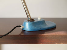 画像をギャラリービューアに読み込む, ハンガリーデザイン 青いテーブルランプ バウハウスデザイン家具 Marianne Brandt マリアンネブラントの照明の土台