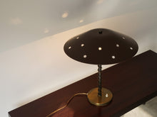 画像をギャラリービューアに読み込む, Danish design Brass Table lamp